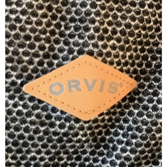 Orvis 1/4 Zip Fleece Lined Jacket. Men's Large. Black. NWT - Picture 3 of 13